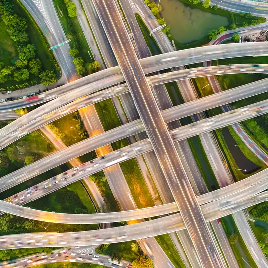 高速公路交通道路